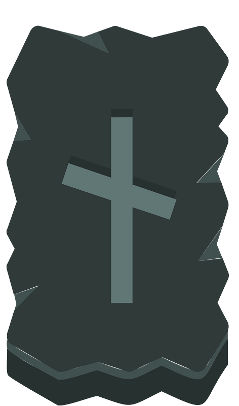 Black rough rectangle rune