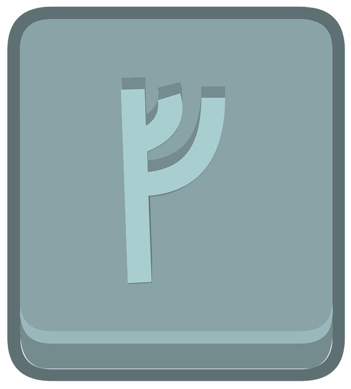 Blue square outlined runes