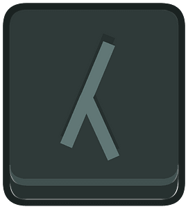 Black square outlined runes