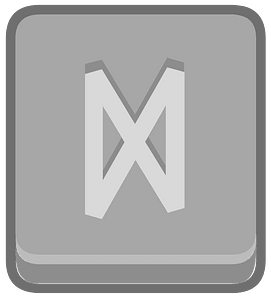 Grey square outlined runes