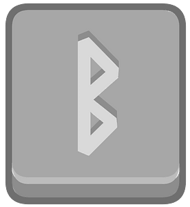 Grey square outlined runes