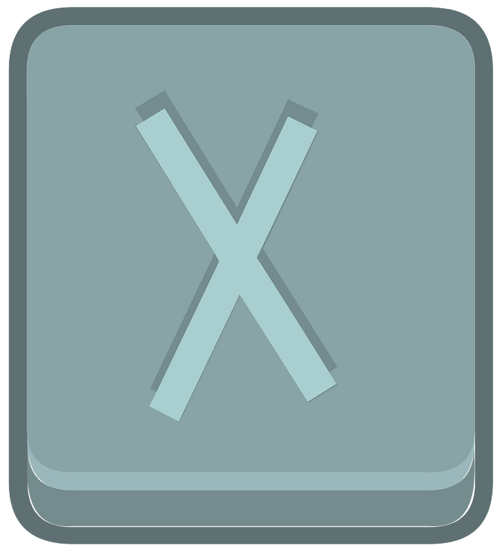 Blue square outlined runes
