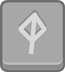 Grey square outlined runes