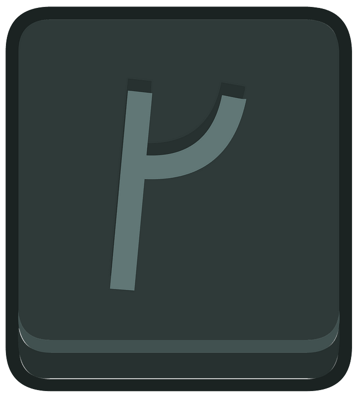 Black square outlined runes