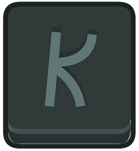 Black square outlined runes