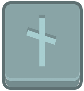 Blue square outlined runes