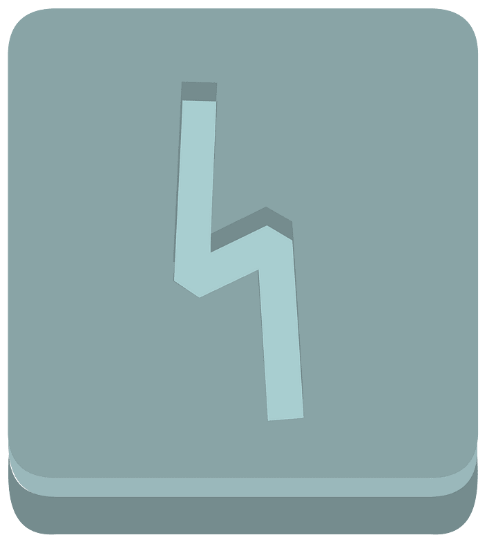 Blue square runes