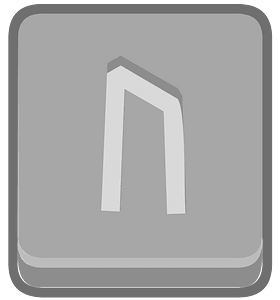 Grey square outlined runes