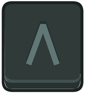 Black square outlined runes