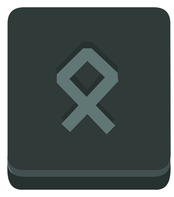 Black square runes