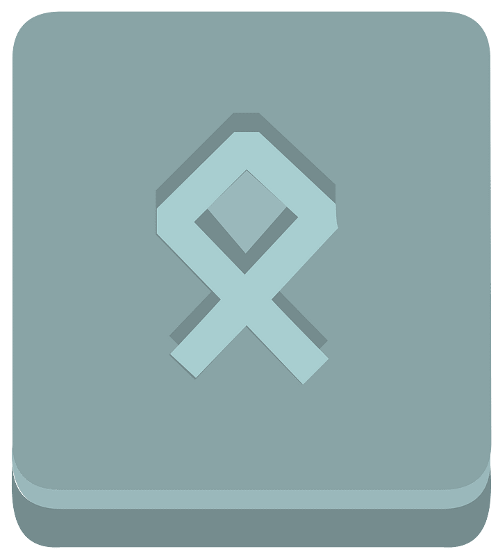 Blue square runes