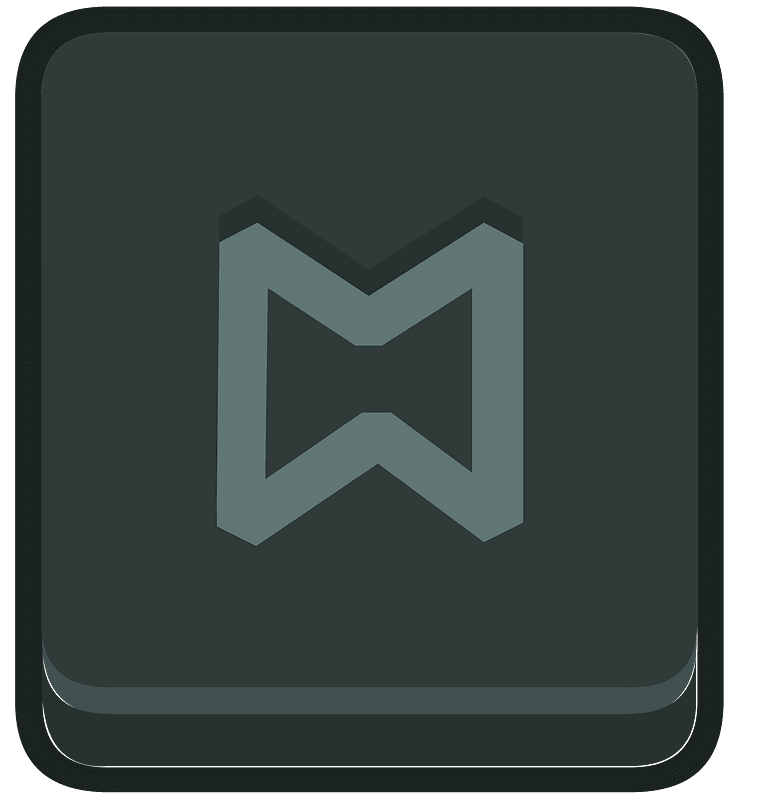 Black square outlined runes