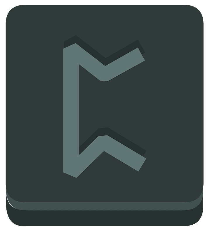 Black square runes