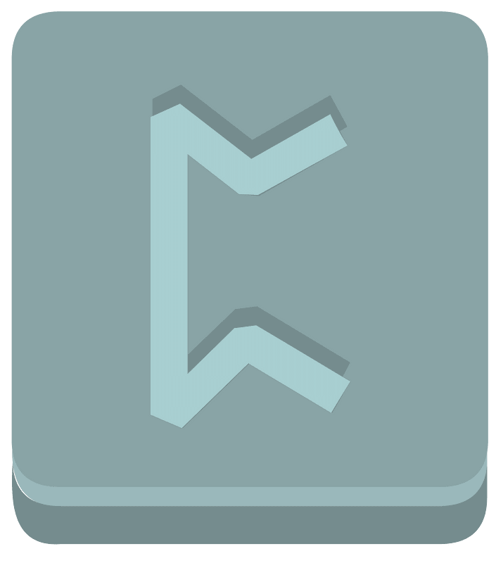 Blue square runes