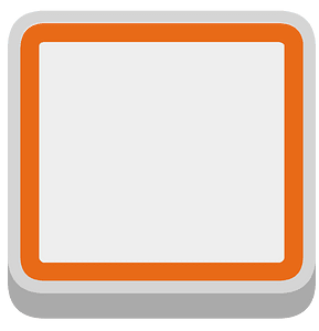 Red ui buttons 09-15 square frame