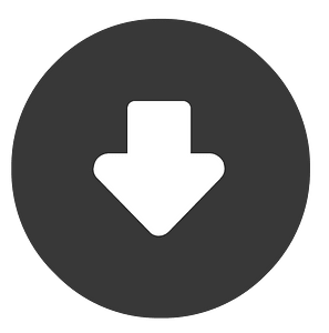 Round dark flat ui button 04-26 down