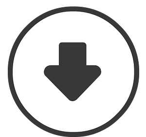 Round dark line ui button 05-14 down
