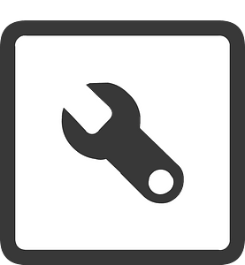 Square dark line ui button 05-10 repair