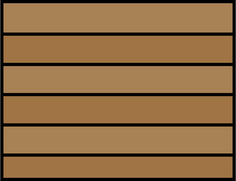 Cold brown striped horisontal wall