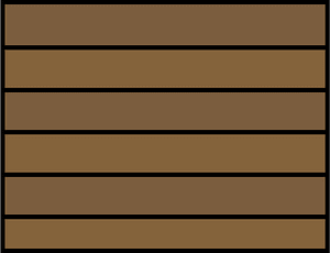 Dark cold brown striped horisontal wall