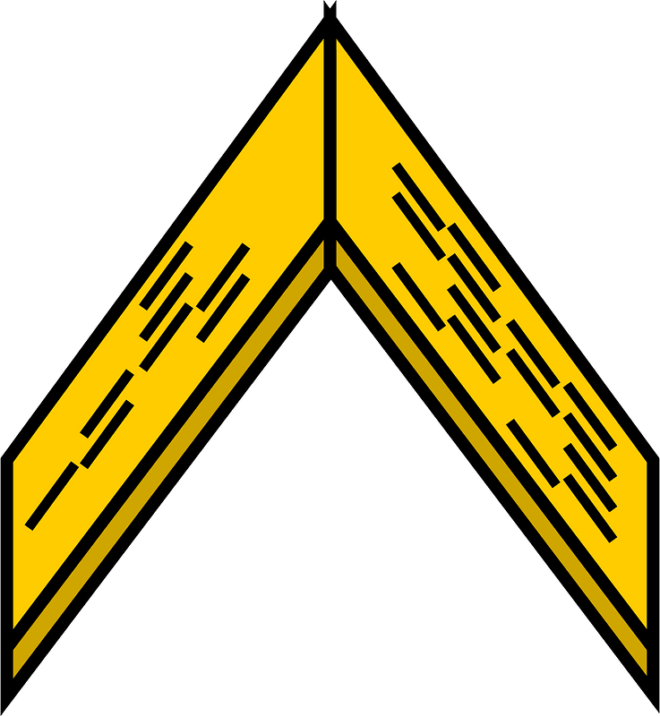 Yellow roof ridge