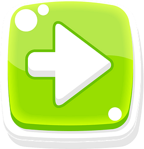 Rounded green arrow button right