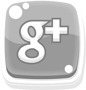 Rounded grey google button