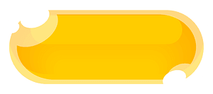 Flat yellow blank button