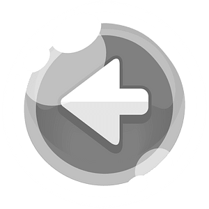 Round grey arrow button left