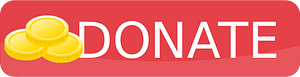 Horisontal donate button three coins