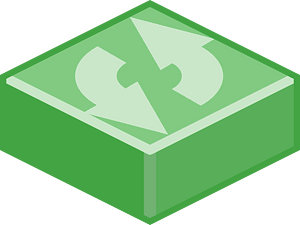 Green refresh tile counter clockwise