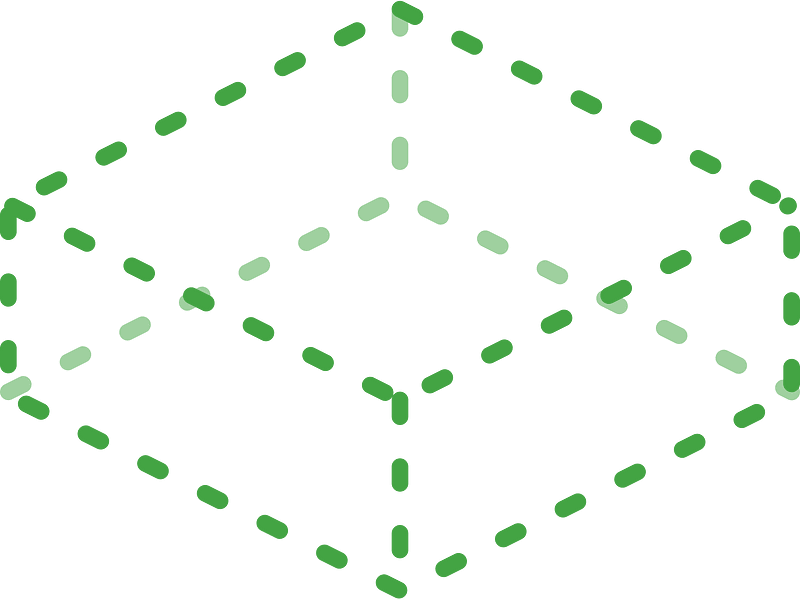 Green translarent tile