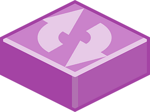 Purple refresh tile clockwise