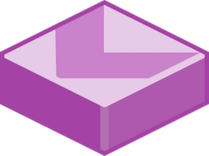 Purple tile arrow down left