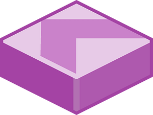Purple tile arrow up right