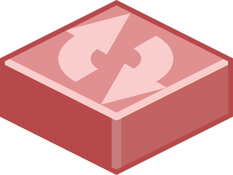 Red refresh tile clockwise