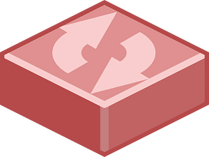 Red refresh tile clockwise