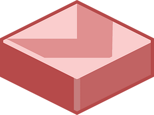 Red tile arrow down right