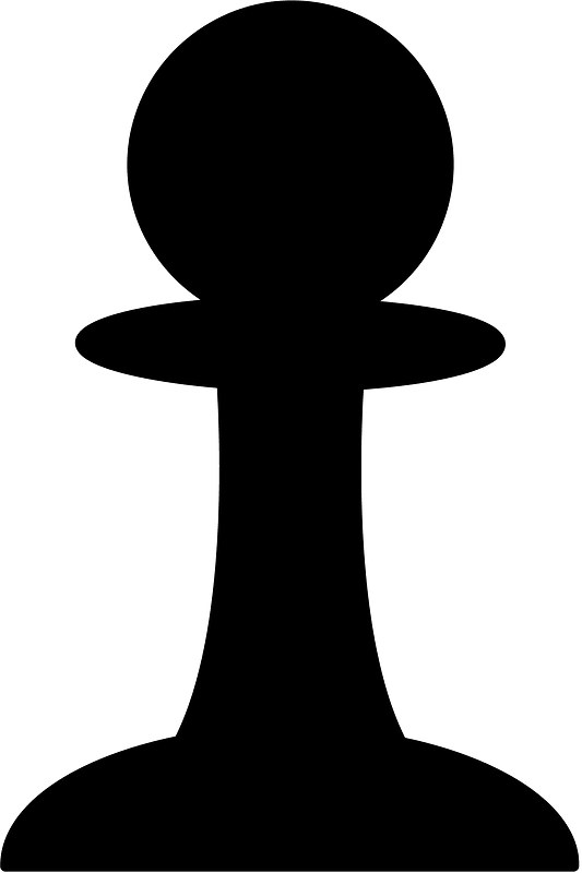 Pawn black chess