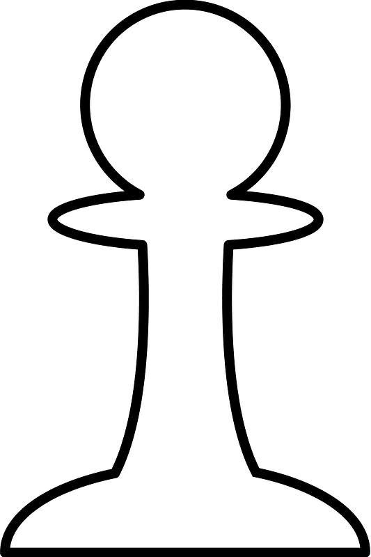 Pawn white chess