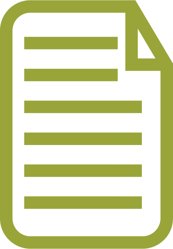 Green document page