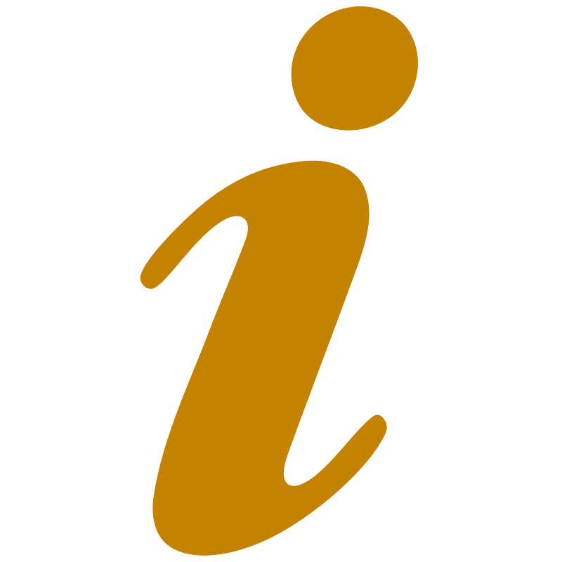 Info i yellow