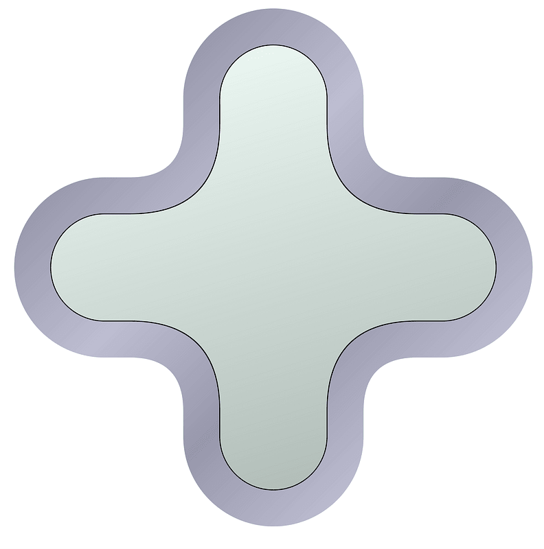 White grey plus button