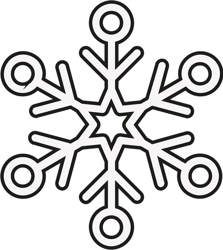 Snowflake christmas