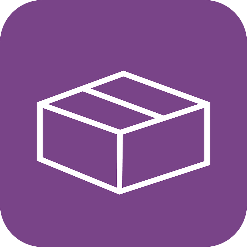 Box minimalist colorful