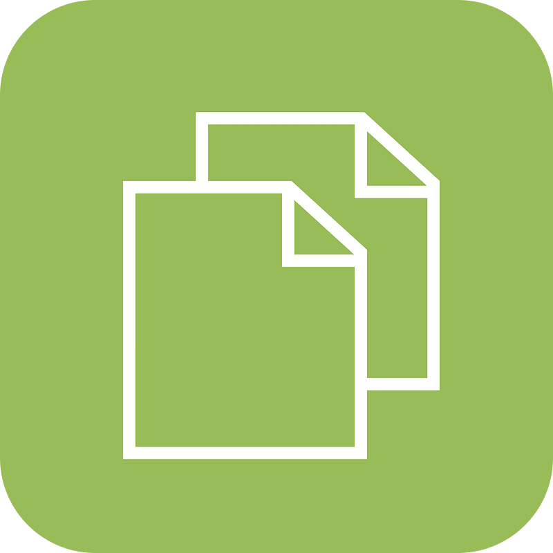 Copy files minimalist colorful