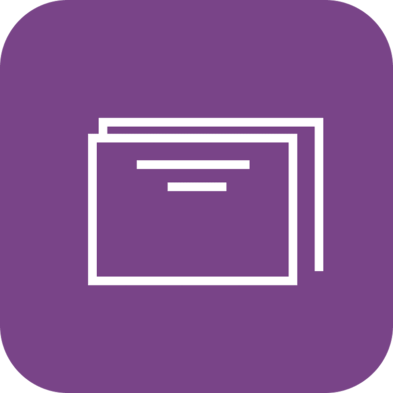 Documents minimalist colorful