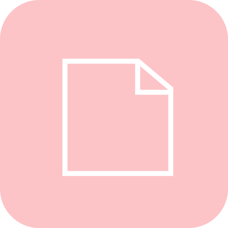 File minimalist colorful