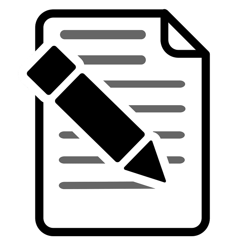 Pen writing document