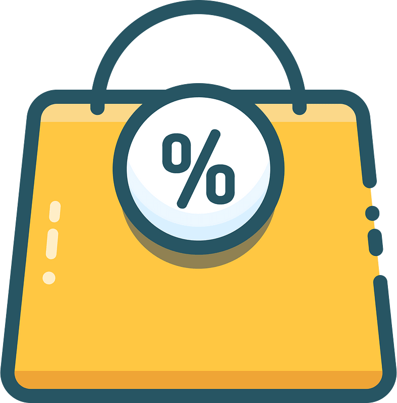 Discount shopping bag